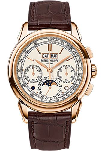 patek philippe moonphase chrono brown strap|Patek Philippe Grand Complications .